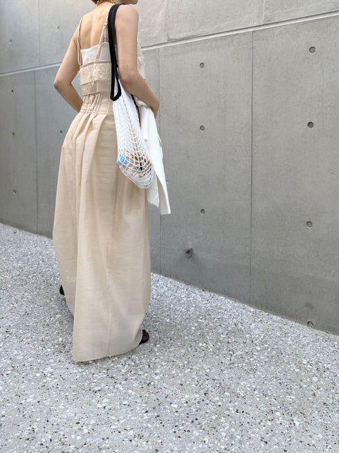 organdy maxi skirt